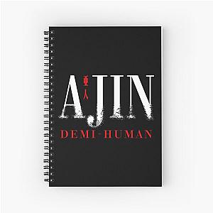 Anime Ajin- Demi-human Logo Spiral Notebook