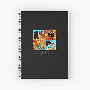 Best selling AJJ logo Essential T-Shirt Spiral Notebook