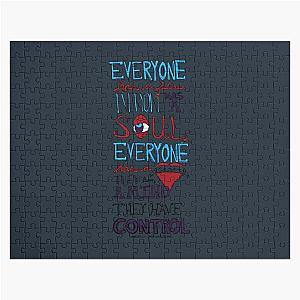 Ajj Hand Drawn Typography Sticker21 Jigsaw Puzzle