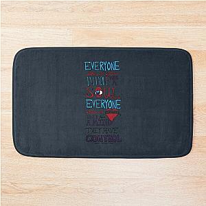 Ajj Hand Drawn Typography Sticker21 Bath Mat