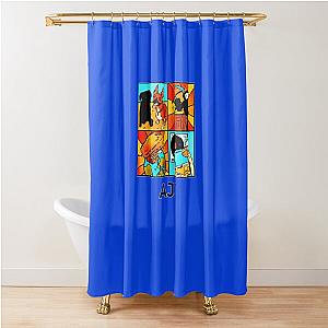 Best selling AJJ logo Essential T-Shirt Shower Curtain