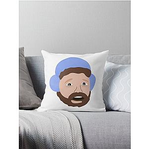 Jack Trapper Hat AJR Throw Pillow