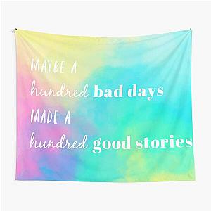AJR 100 Bad Days Watercolor Tapestry