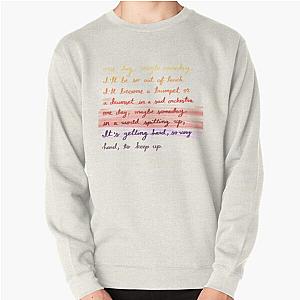 AJR OK Overture Lyrics Pullover Sweatshirt