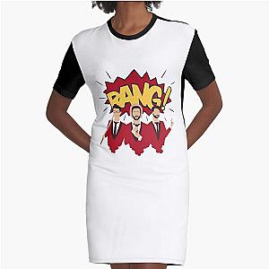 Ajr Merch Ajr Bang Graphic T-Shirt Dress