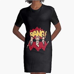 Ajr Merch Ajr Bang Graphic T-Shirt Dress