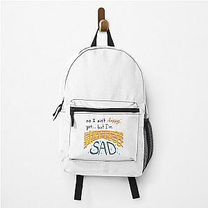 AJR Way Less Sad Lyrics   Backpack