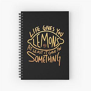 AJR Life Gives You Lemons Spiral Notebook