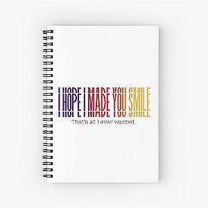 AJR Finale 'I Hope I Made You Smile' Spiral Notebook