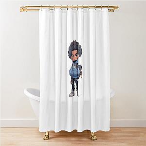 AJ Tracey Cartoon Character Shower Curtain