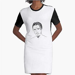 AJ Tracey Graphic T-Shirt Dress