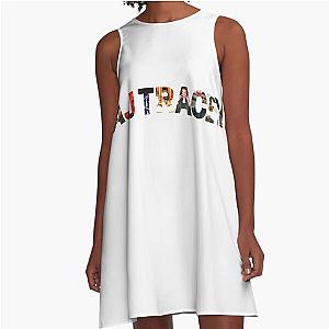 aj tracey t shirt - sticker A-Line Dress