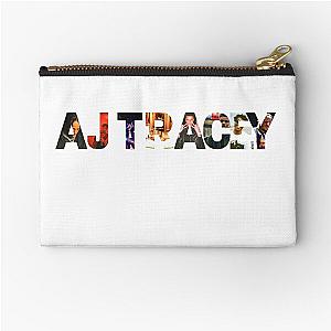 aj tracey t shirt - sticker Zipper Pouch