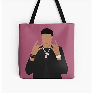 AJ Tracey All Over Print Tote Bag