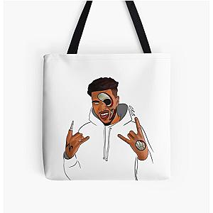 Inspired by AJ Tracey All Over Print Tote Bag