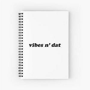 Vibes N' Dat AJ Tracey Ladbroke Grove Spiral Notebook