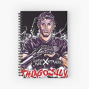 Santan Dave X AJ Tracey Thiago Silva  Spiral Notebook