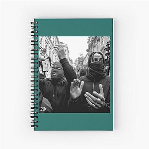 AJ Tracey BLACK LIVES MATTER  Spiral Notebook