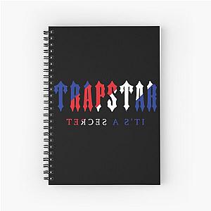 AJ Tracey Merch - Trapstar London UK Rap Hoodie Spiral Notebook