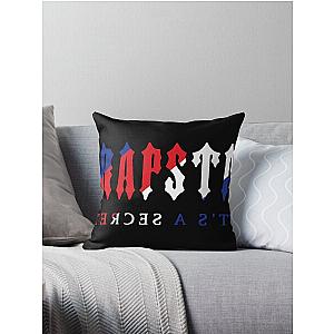 AJ Tracey Merch - Trapstar London UK Rap Hoodie Throw Pillow