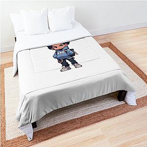 AJ Tracey Cartoon Character Comforter