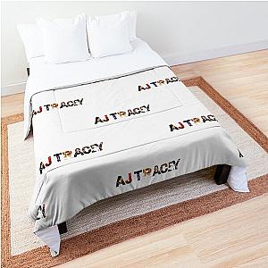 aj tracey t shirt - sticker Comforter