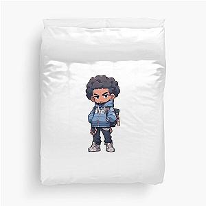 AJ Tracey Cartoon Character Duvet Cover