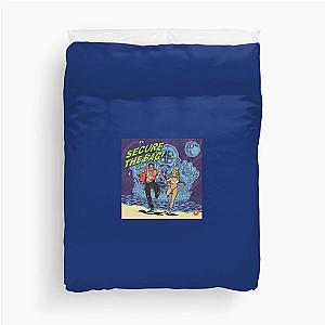 AJ Tracey Secure the bag! 2017 Official Merchandise RETRO   Duvet Cover