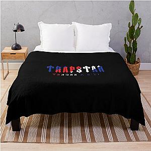 AJ Tracey Merch - Trapstar London UK Rap Hoodie Throw Blanket