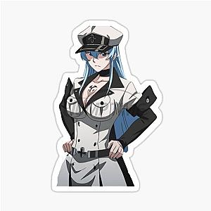 Esdeath Akame Ga Kill Sticker