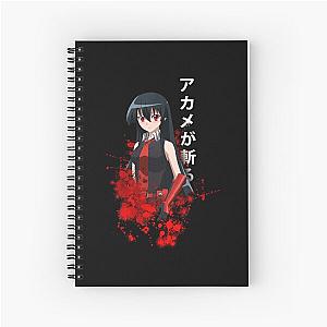 Akame ga Kill Sheele, Lubbock, Akame, and Bulat. Spiral Notebook