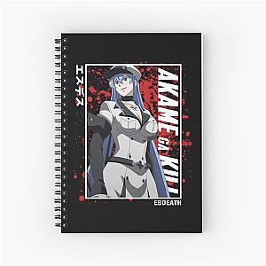 Akame Ga Kill Esdeath Spiral Notebook