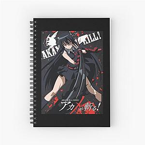 Manga Akame Ga Kill Art Gift Fan Spiral Notebook