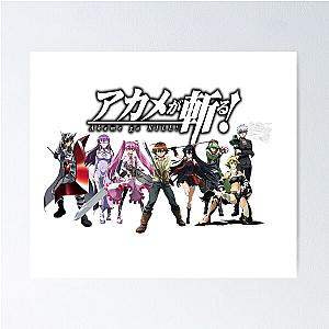Night Raid Graphic Design Akame ga Kill Poster