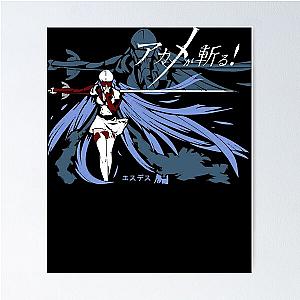 Gifts For Men Akame Ga Kill Anime Gift Poster For Music Fans