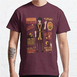 Avatar The Last Airbender Shop - Hello, Zuko Here! Honor Funny Classic T-Shirt [ID19057]