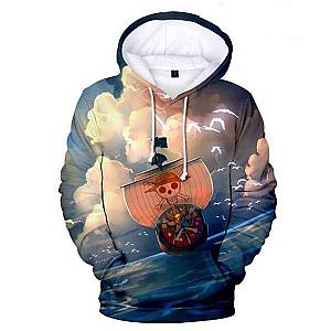 One Piece Hoodies – 3D Thousand Sunny Pullover Hoodie [ID21029]