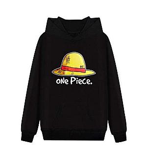 One Piece Hoodies – Luffy Straw Hat Pullover Hoodie [ID21023]