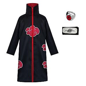 Akatsuki cosplay: cloak , headband, ring [ID19397]