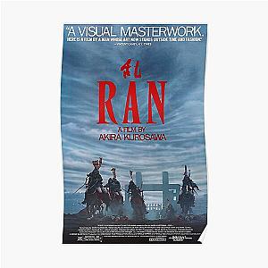 Akira Posters - Ran Akira Kurosawa vintage  Poster RB0908