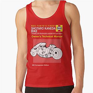Akira Tank Tops - Shotaro Kaneda Bike Haynes Manual Akira Tank Top RB0908