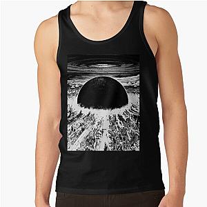 Akira Tank Tops - Akira cyberpunk city explosion Tank Top RB0908