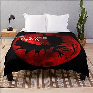 Akira Blanket - Devilman Crybaby Akira Fudo DevilMan Amon Moon Red Throw Blanket RB0908