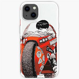 Akira Cases - Akira - Kaneda and the Motorcyle iPhone Soft Case RB0908