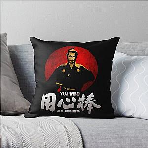 Akira Pillows - YOJIMBO SANJURO AKIRA KUROSAWA CLASSIC SAMURAI JAPANESE MOVIE  Throw Pillow Cover RB0908
