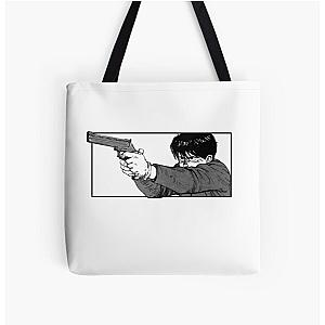 Akira Bags - Akira kaneda gunpoint (clean) All Over Print Tote Bag RB0908