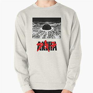 Akira Sweatshirts - Akira Explosion with Logo Pullover Sweatshirt RB0908