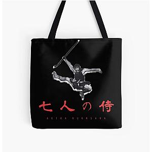 Akira Bags - Seven Samurai Akira Kurosawa Design2 All Over Print Tote Bag RB0908