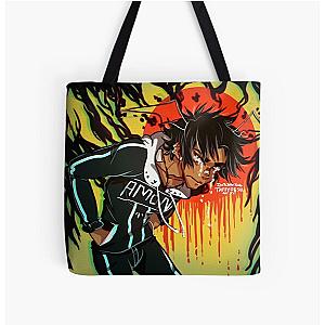 Akira Bags - Go To Hell, You Mortals - Akira All Over Print Tote Bag RB0908
