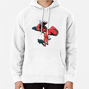 Akira Hoodies - Kaneda from Akira manga and movie Pullover Hoodie RB0908